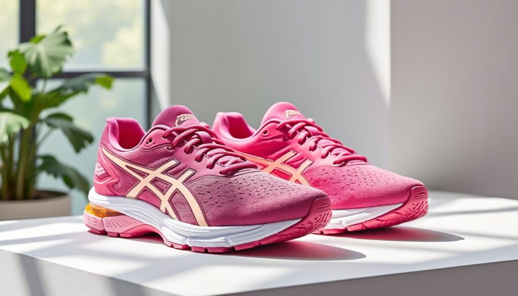 découvrez les asics gel-kayano 14 rose, alliant confort optimal et style élégant pour les femmes actives. parfaites pour vos entraînements et votre quotidien.