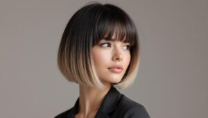 découvrez le carré dégradé flou avec frange, une coupe tendance et facile à porter qui sublime tous les styles. adoptez ce look moderne et élégant pour un changement capillaire réussi.