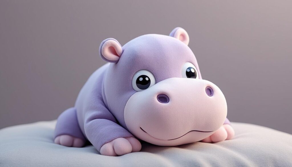 découvrez hippoum noukies, le doudou hippopotame tout doux, parfait pour accompagner les enfants dans leurs câlins et leurs aventures.