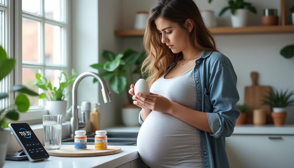 découvrez les risques liés à la consommation d'œuf cru pendant la grossesse et les conseils immédiats à suivre pour protéger votre santé et celle de votre bébé.