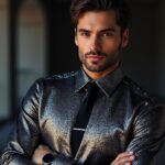 découvrez notre chemise paillette homme, élégante et parfaite pour vos soirées et événements chics. alliez style et brillance pour une allure sophistiquée et tendance.