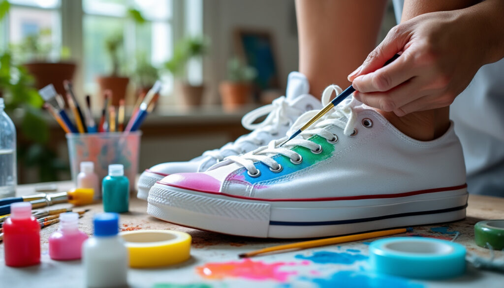 découvrez des astuces pratiques pour peindre vos chaussures et réussir leur customisation avec style et durabilité.