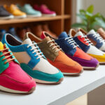 découvrez les chaussures eponyme, des modèles colorés fabriqués en france en série limitée, alliant originalité et qualité artisanale.