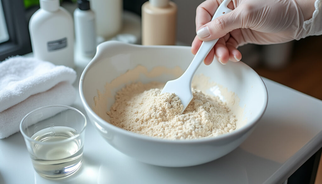 découvrez comment bien doser et mélanger la poudre décolorante avec l'oxydant pour un résultat efficace et sécurisé lors de vos décolorations capillaires.
