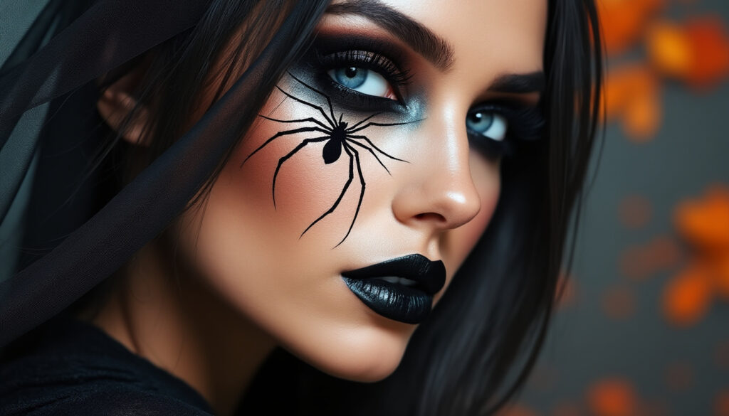 découvrez un maquillage araignée facile et rapide à réaliser pour un look d’halloween réussi et impressionnant en quelques minutes.