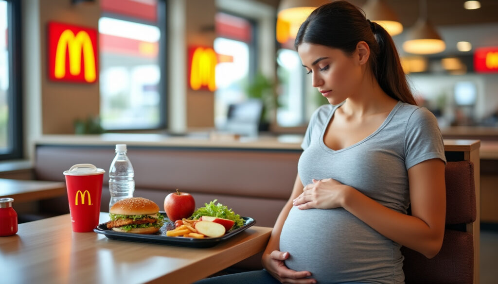 découvrez quels aliments mcdonald's sont sûrs à consommer pendant la grossesse pour préserver la santé de maman et bébé. conseils pratiques et précautions alimentaires.