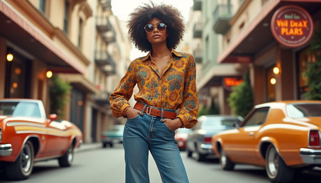 découvrez des idées stylées pour créer une tenue année 70 réussie et adopter un look rétro tendance et authentique.