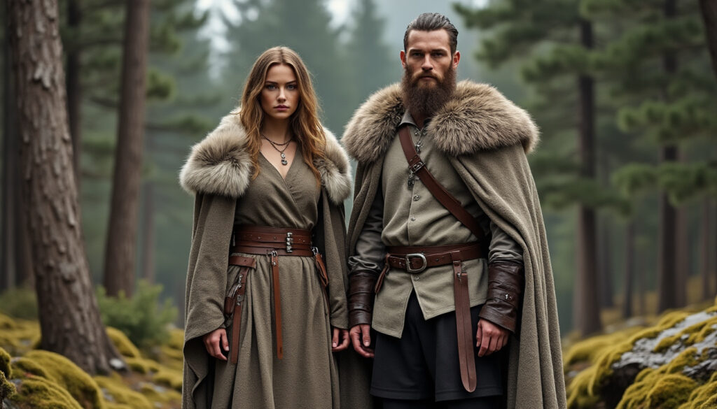 découvrez notre collection de vêtements vikings alliant authenticité et modernité, pour hommes et femmes. adoptez une tenue historique adaptée à votre style contemporain.