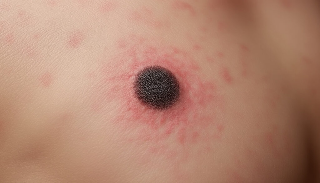 découvrez comment reconnaître les signes d'un grain de beauté dangereux grâce à des photos explicatives pour une détection précoce et une meilleure prévention.
