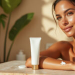 obtenez un hâle naturel et uniforme avec une crème autobronzante hydratante, idéale pour sublimer votre peau en douceur.