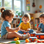découvrez des jeux musicaux pour la maternelle : des activités ludiques pour éveiller l’écoute, le rythme et la créativité des tout-petits.